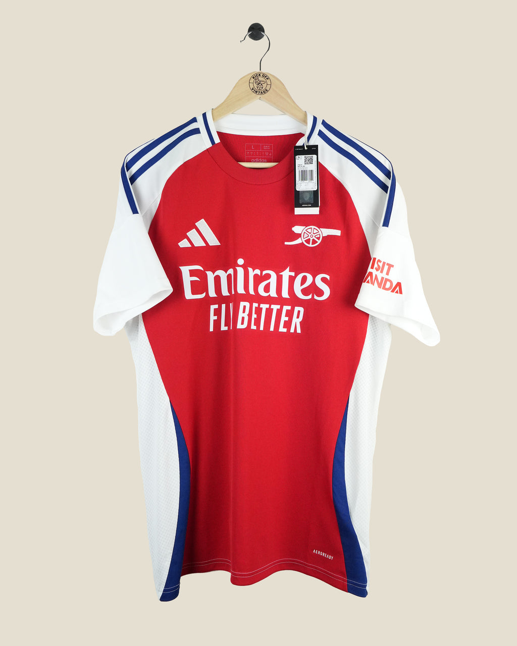 ARSENAL 2024/25 ODEGAARD HOME SHIRT BNWT (L) ADIDAS