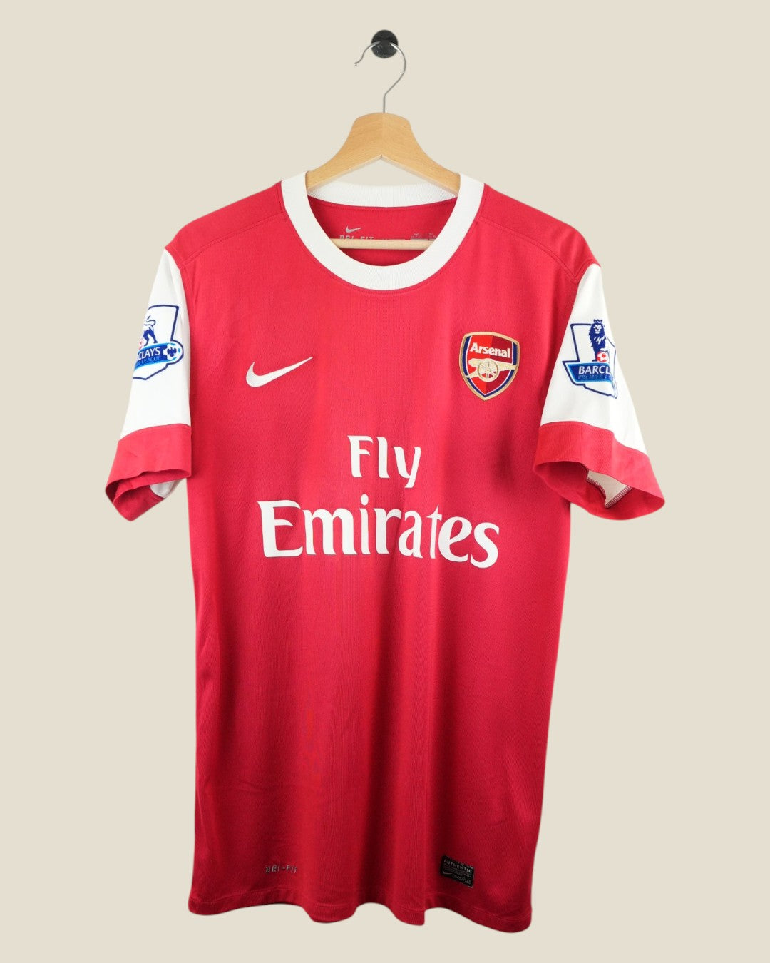 ARSENAL 2010/11 VAN PERSIE HOME SHIRT (M) NIKE