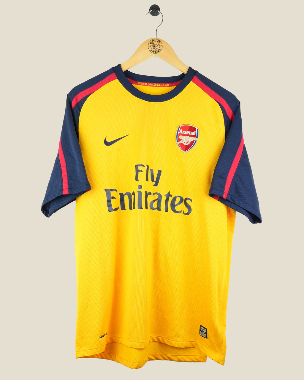 ARSENAL 2008/09 VAN PERSIE AWAY SHIRT (L) NIKE