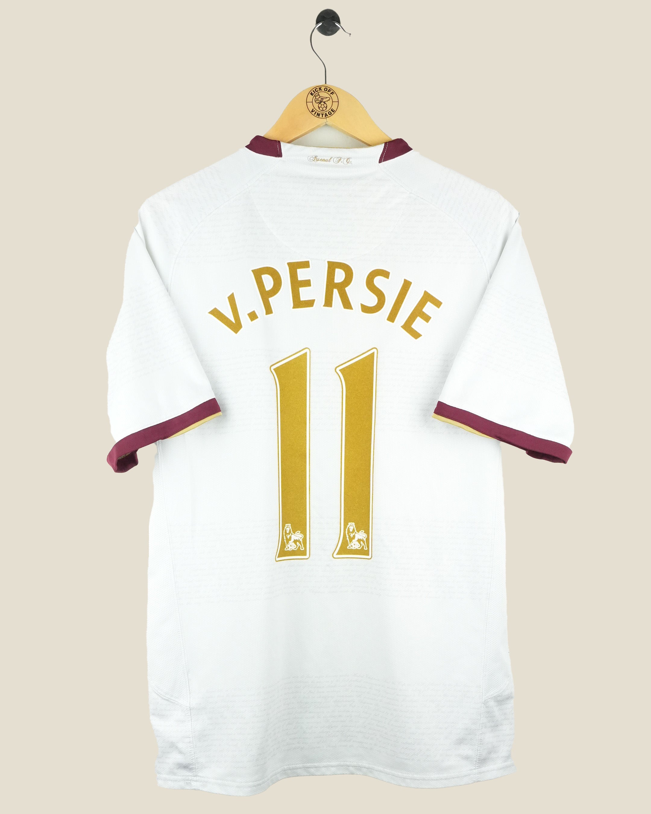 ARSENAL 2007/08 VAN PERSIE AWAY SHIRT (M) NIKE