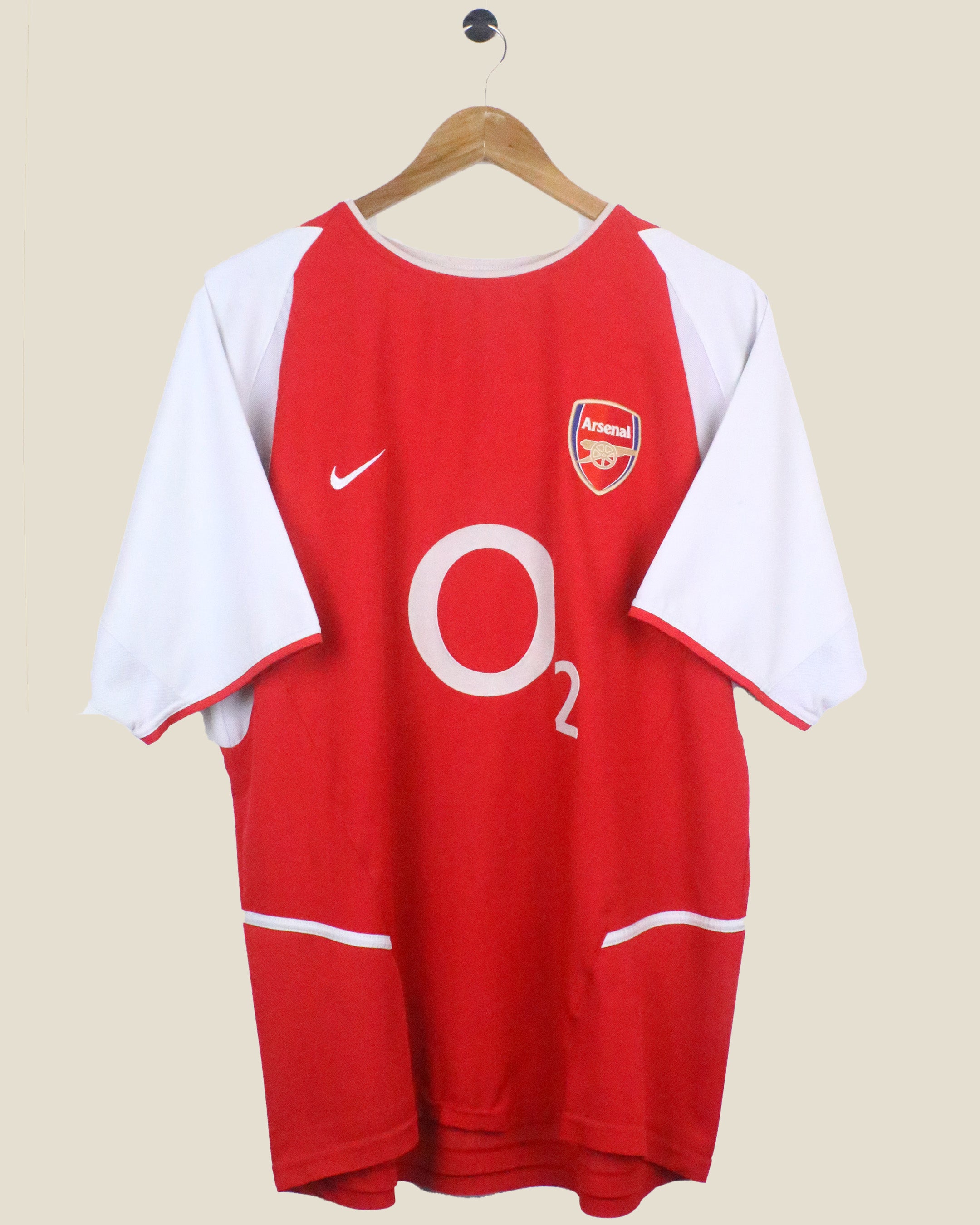 ARSENAL 2002/04 PIRES #7 HOME (XL) NIKE