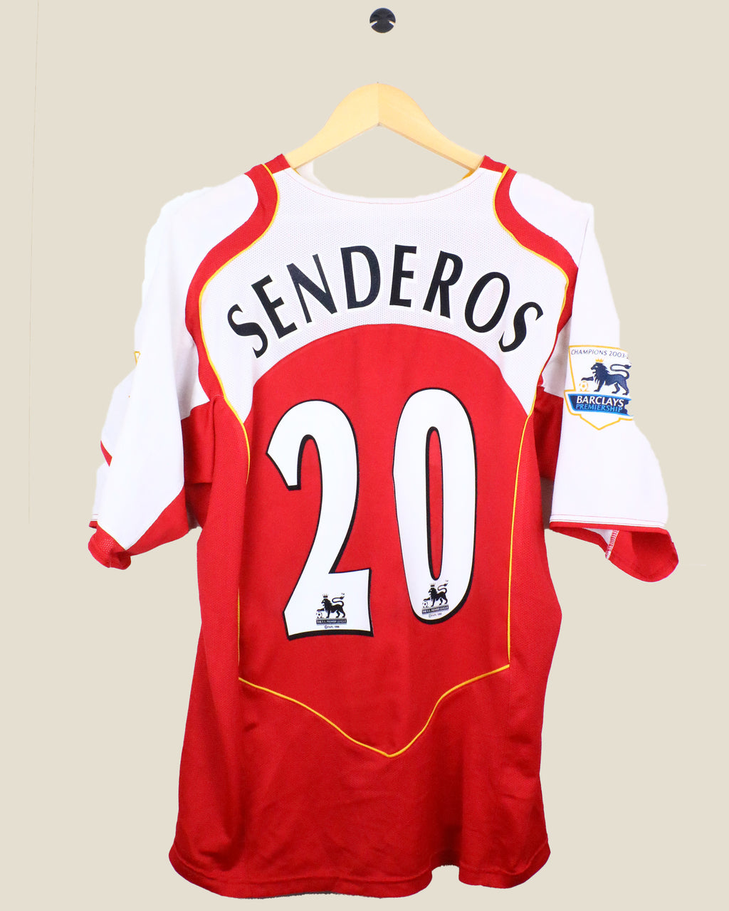 ARSENAL 2004/05 SENDEROS #20 HOME (L) NIKE