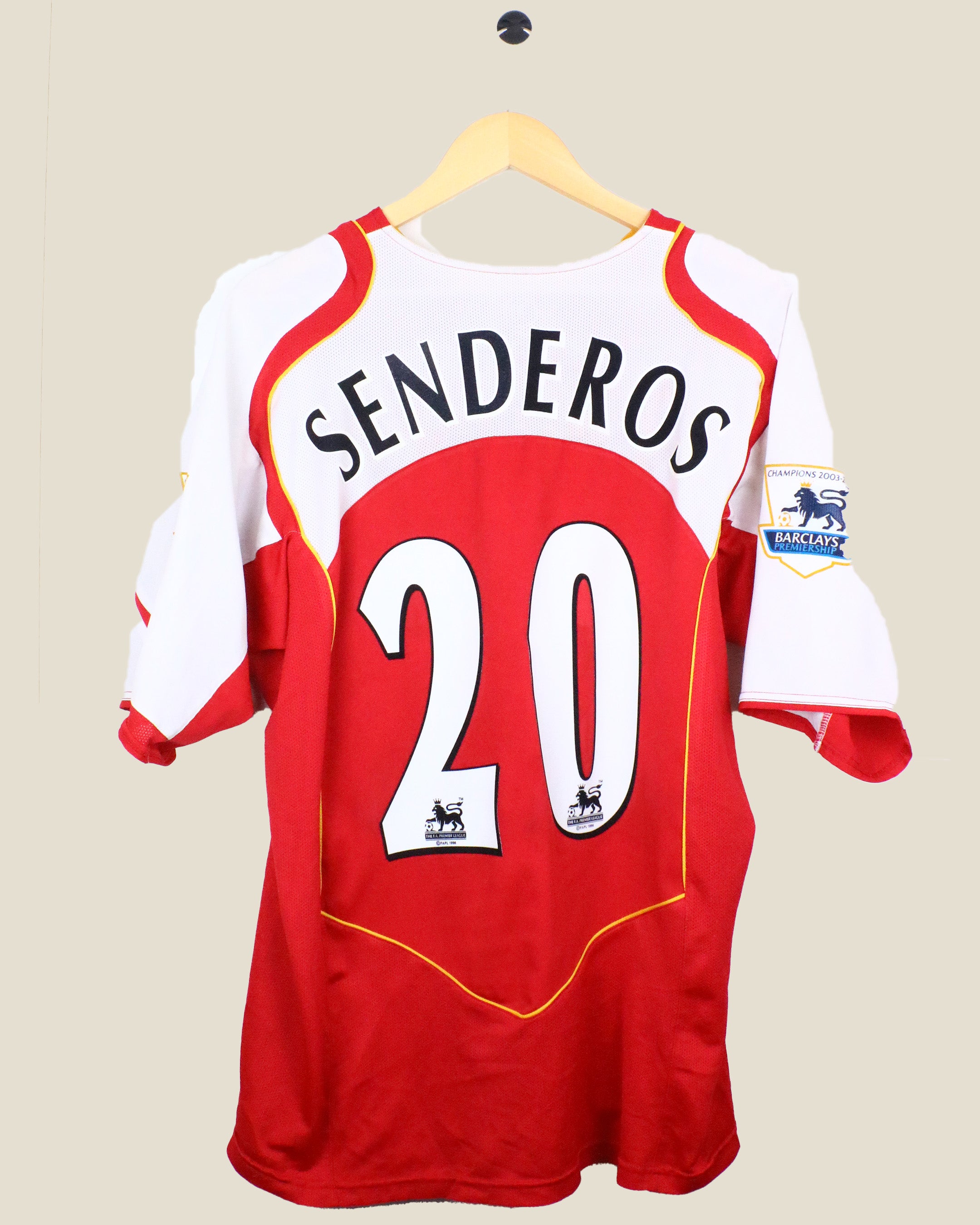 ARSENAL 2004/05 SENDEROS #20 HOME (L) NIKE
