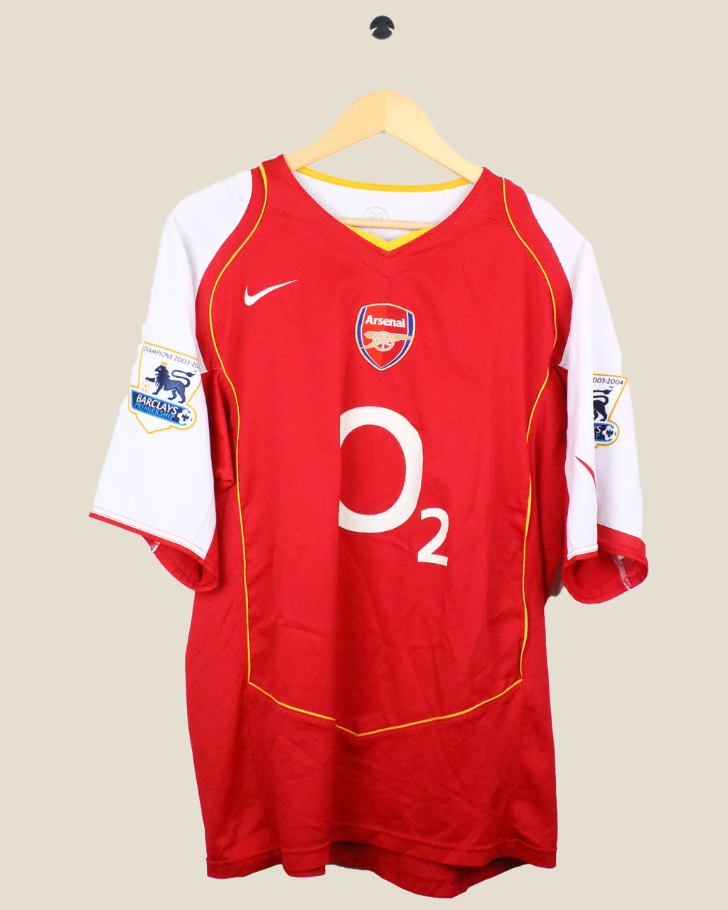 ARSENAL 2004/05 SENDEROS #20 HOME (L) NIKE