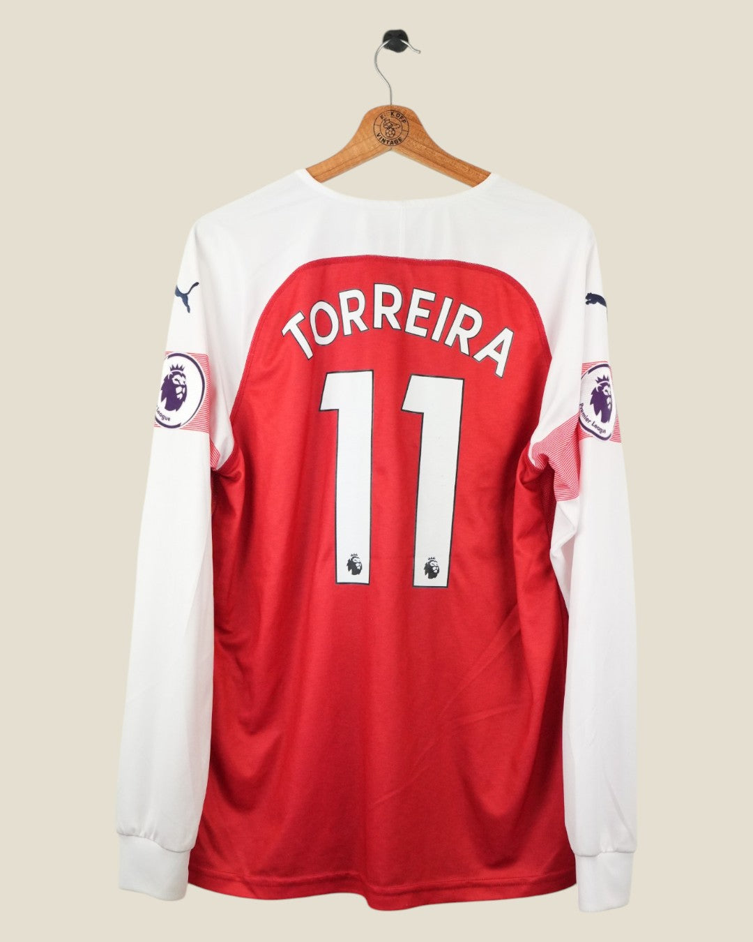 ARSENAL 2018/19 TORREIRA HOME SHIRT L/S (XL) PUMA