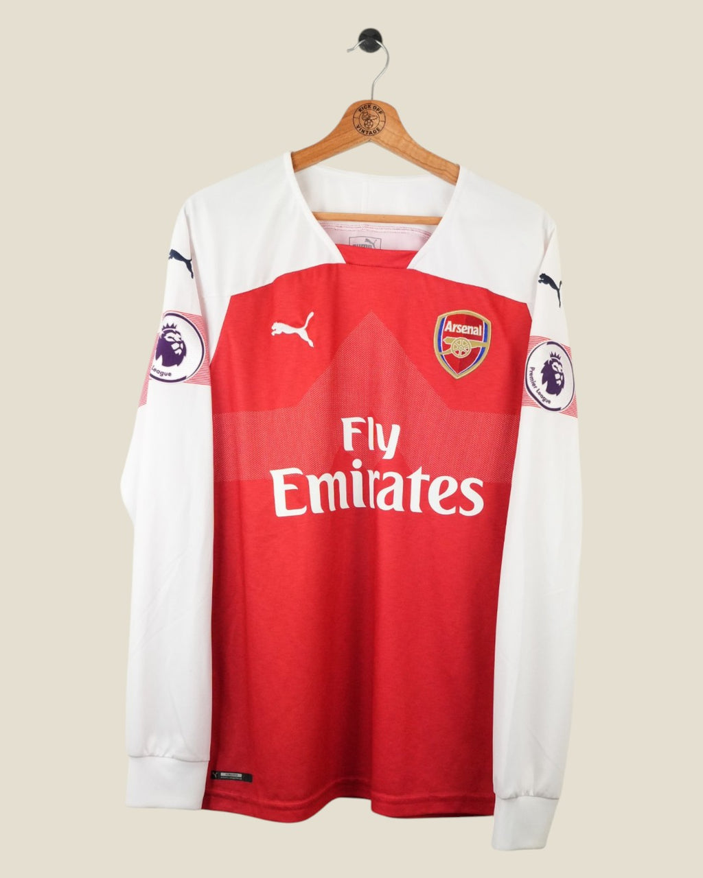 ARSENAL 2018/19 TORREIRA HOME SHIRT L/S (XL) PUMA