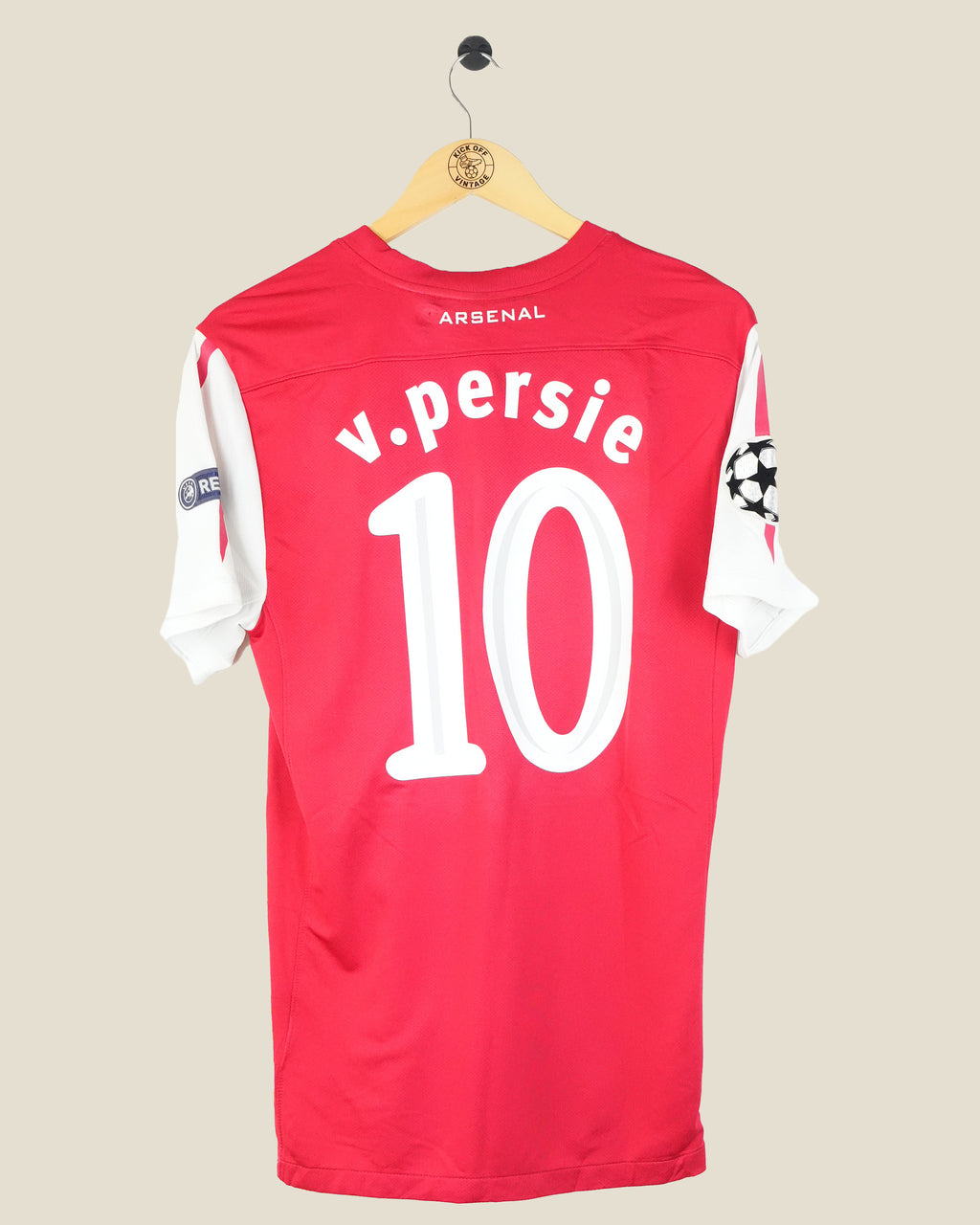 ARSENAL 2011/12 VAN PERSIE UCL HOME SHIRT (S) NIKE