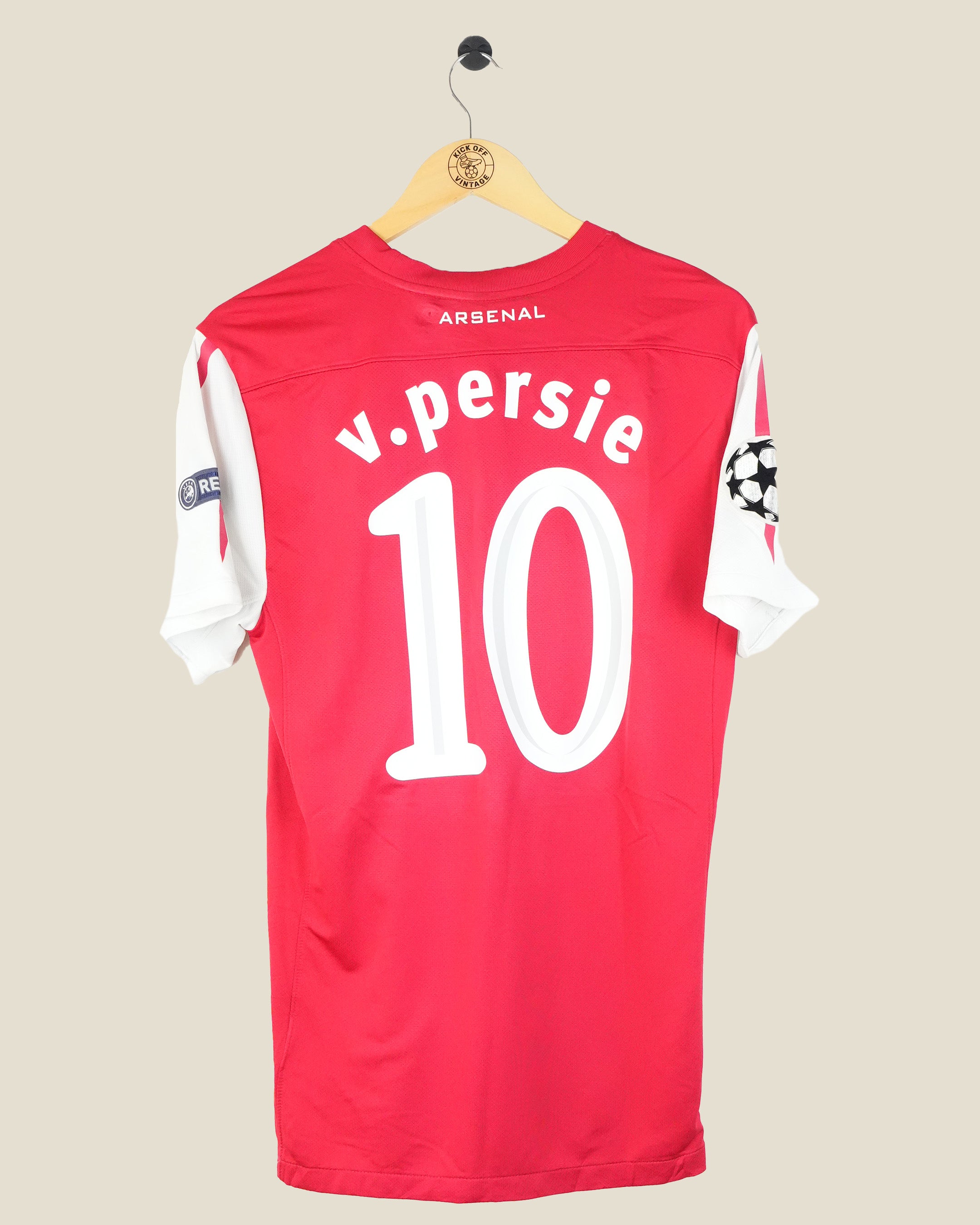 ARSENAL 2011/12 VAN PERSIE UCL HOME SHIRT (S) NIKE