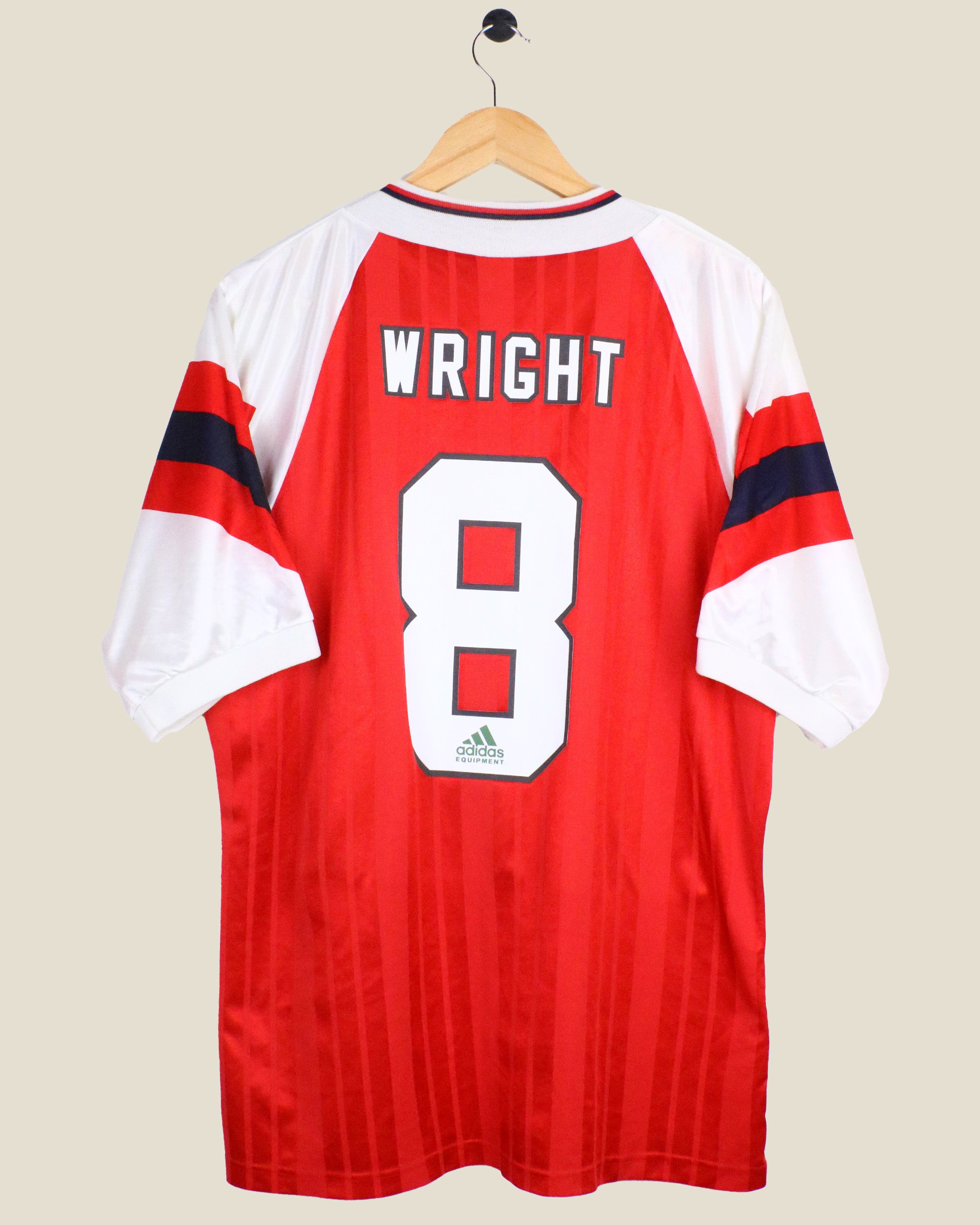 ARSENAL 1992/93 WRIGHT #8 HOME (L) ADIDAS