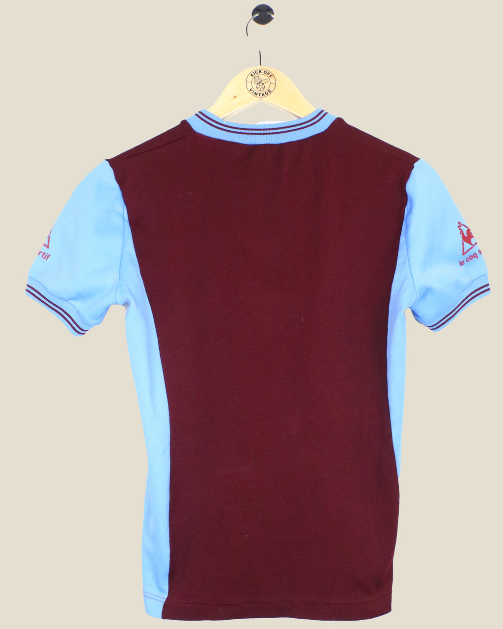 ASTON VILLA 1981/82 HOME EUROPEAN CHAMPIONS (XS) LE COQ SPORTIF
