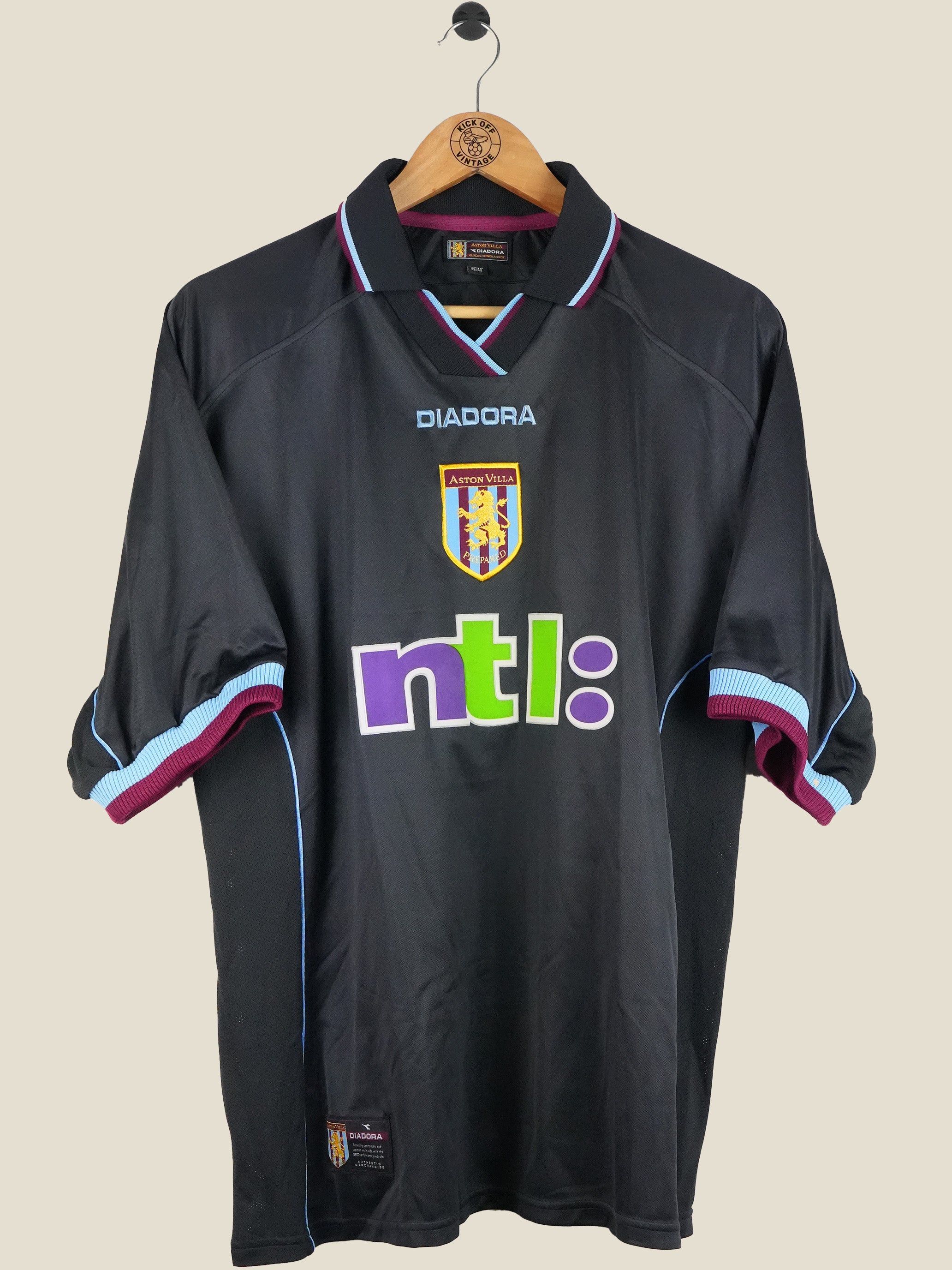 ASTON VILLA 2000/01 AWAY (XL) DIADORA