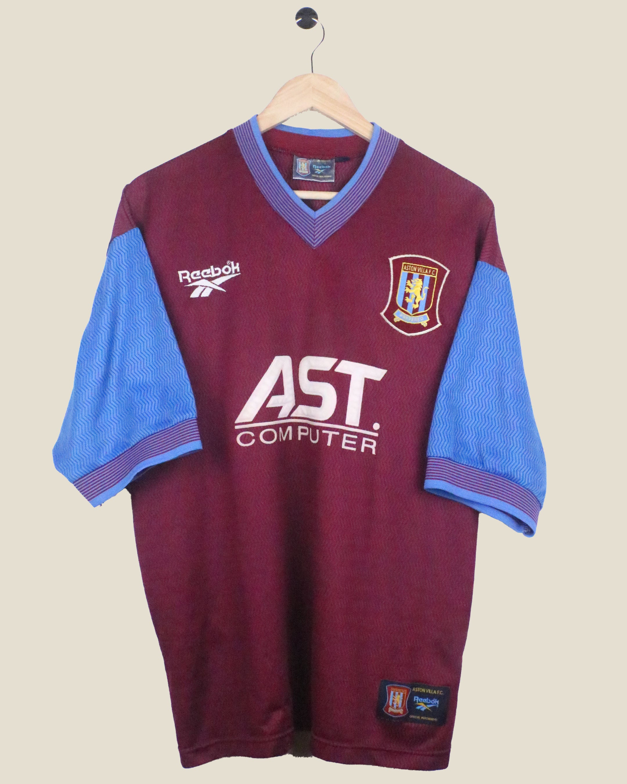 ASTON VILLA 1997/98 HOME (XL) REEBOK