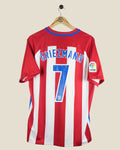 ATLETICO MADRID 2016/17 GRIEZMANN HOME SHIRT (L) NIKE