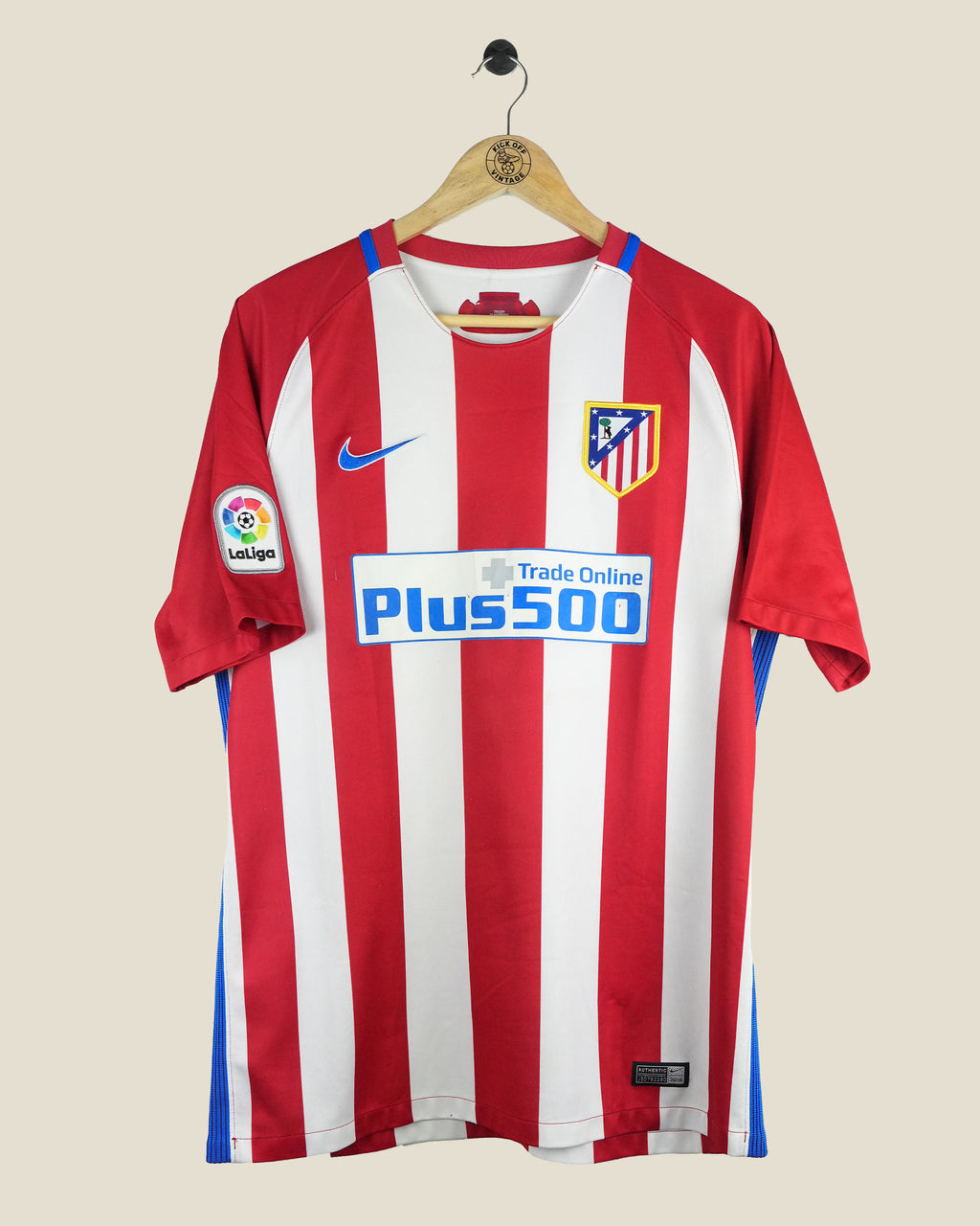 ATLETICO MADRID 2016/17 GRIEZMANN HOME SHIRT (L) NIKE