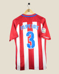 ATLETICO MADRID 2016/17 FILIPE LUIS HOME SHIRT (M) NIKE
