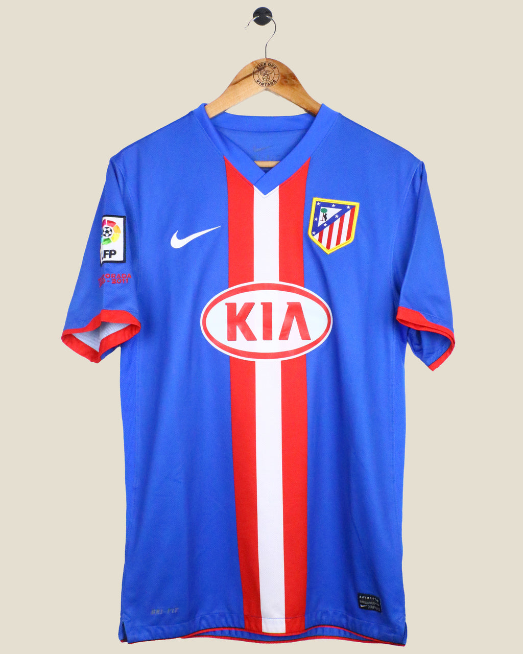 ATLETICO MADRID 2010/11 AGUERO AWAY (S) NIKE