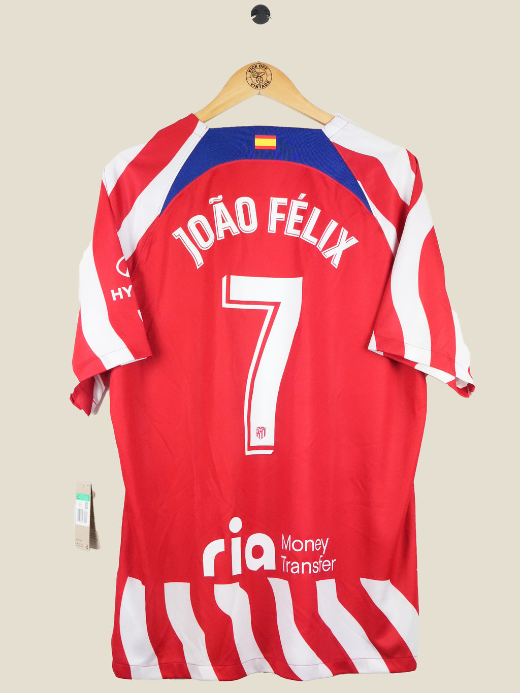 ATLETICO MADRID 2022/23 JOAO FELIX HOME BNWT (XL) NIKE