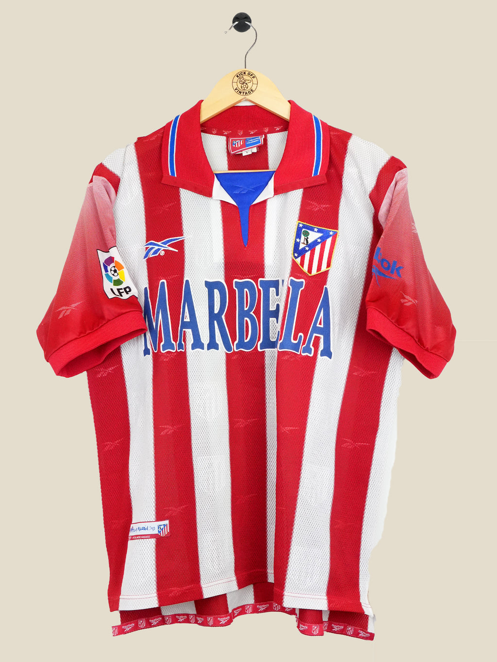 ATLETICO MADRID 1998/99 HOME (L) REEBOK