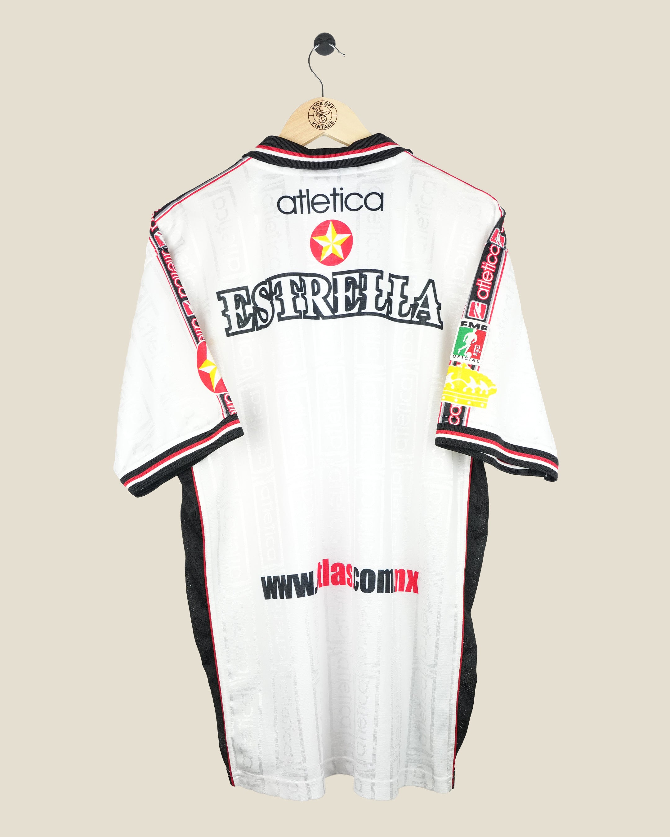 ATLAS 1999/00 AWAY V2 SHIRT (L) ATLETICA