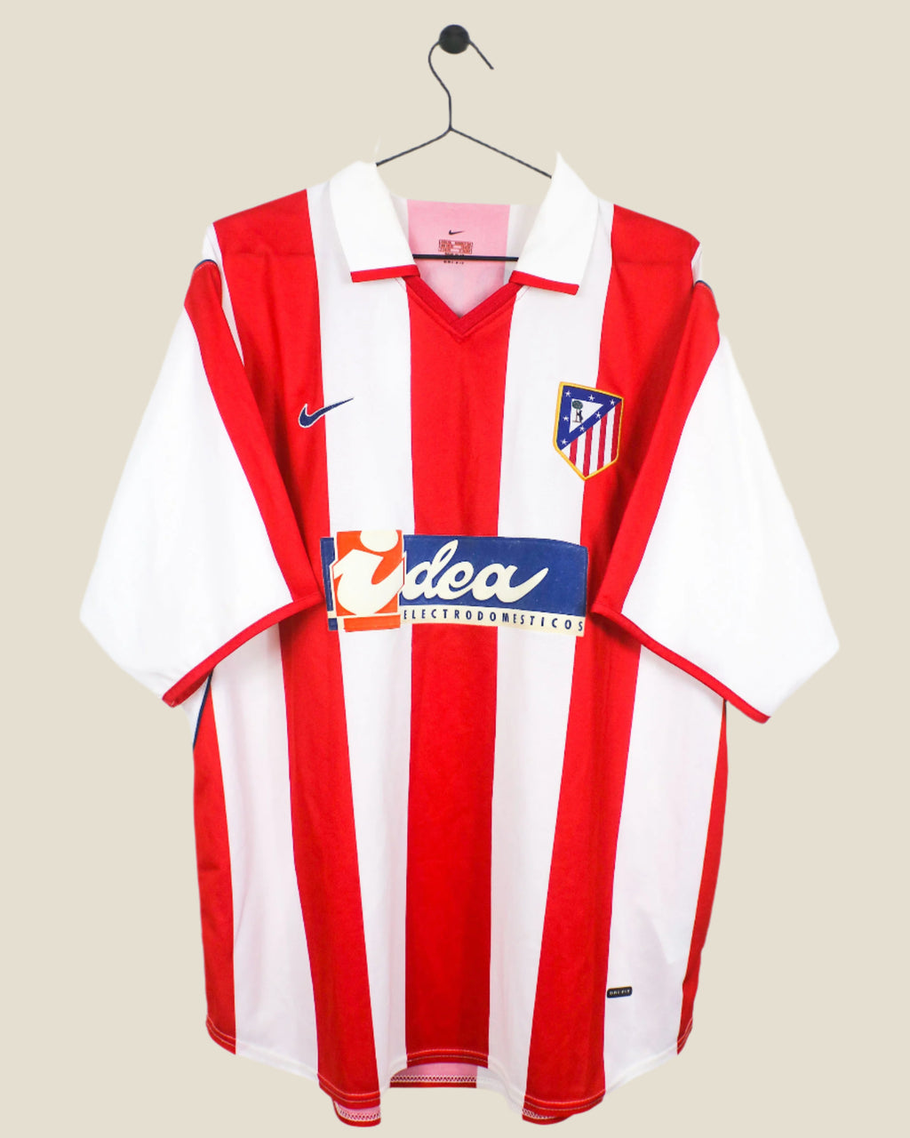 ATLETICO MADRID 2001/02 TORRES #9 HOME SHIRT (XL) NIKE