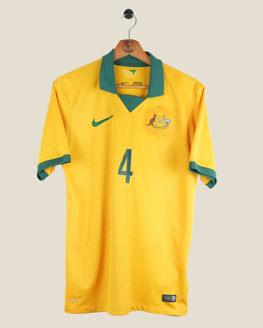 AUSTRALIA 2014 CAHILL HOME SHIRT (S) NIKE