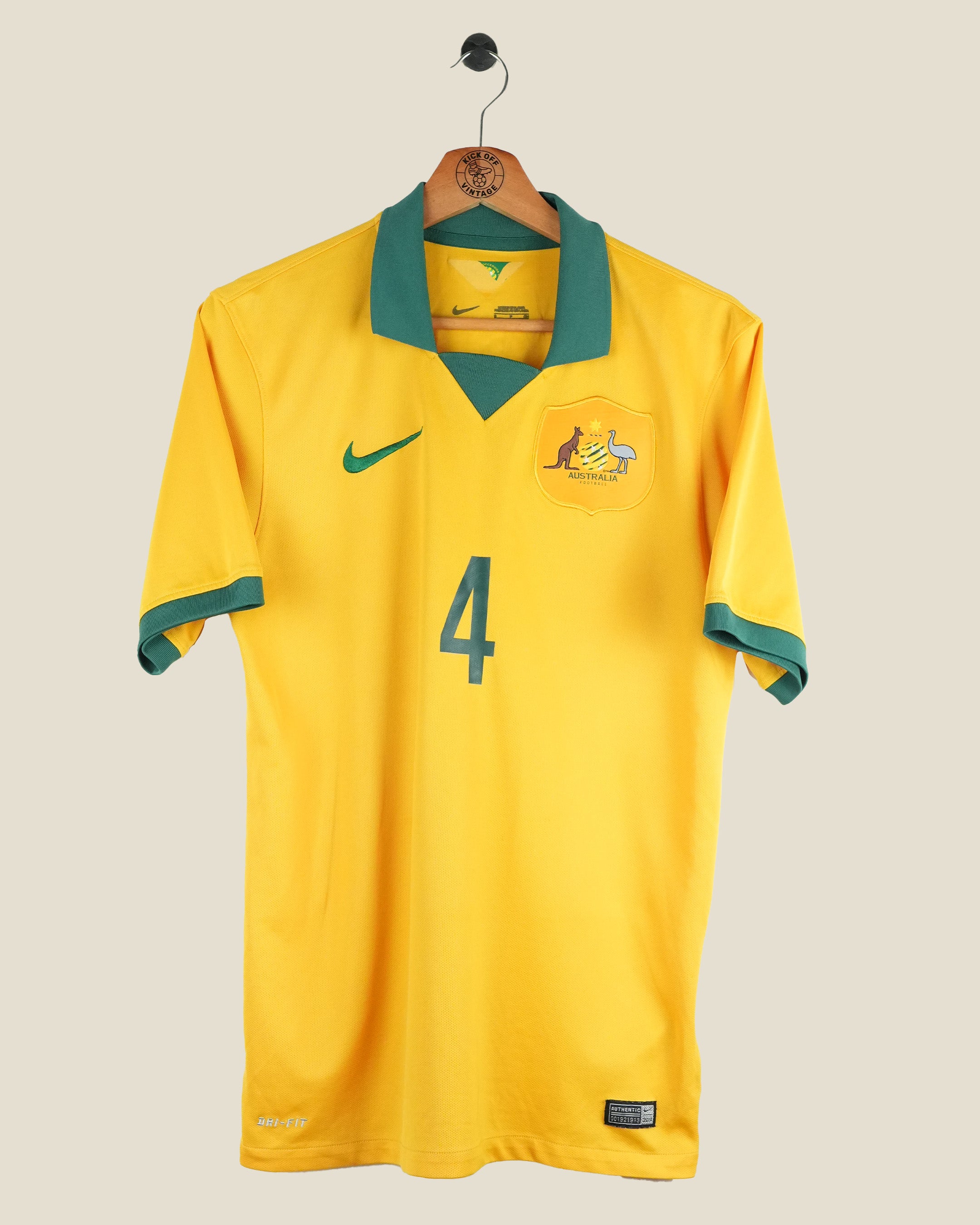 AUSTRALIA 2014 CAHILL HOME SHIRT (S) NIKE