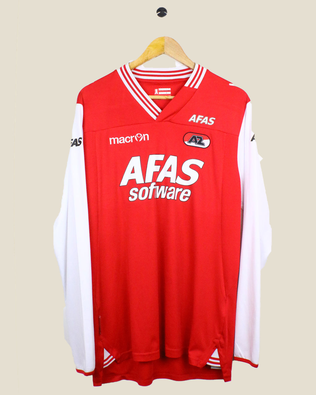AZ ALKMAAR 2013/14 HOME L/S (L) MACRON