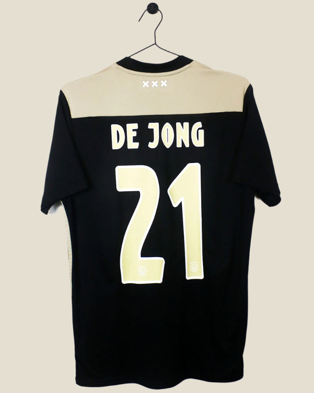 AJAX 2018/19 DE JONG #21 AWAY SHIRT + SHORTS (M) ADIDAS