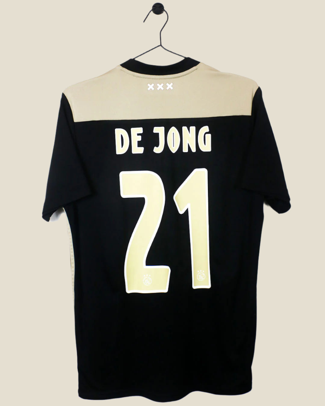 AJAX 2018/19 DE JONG #21 AWAY SHIRT + SHORTS (M) ADIDAS