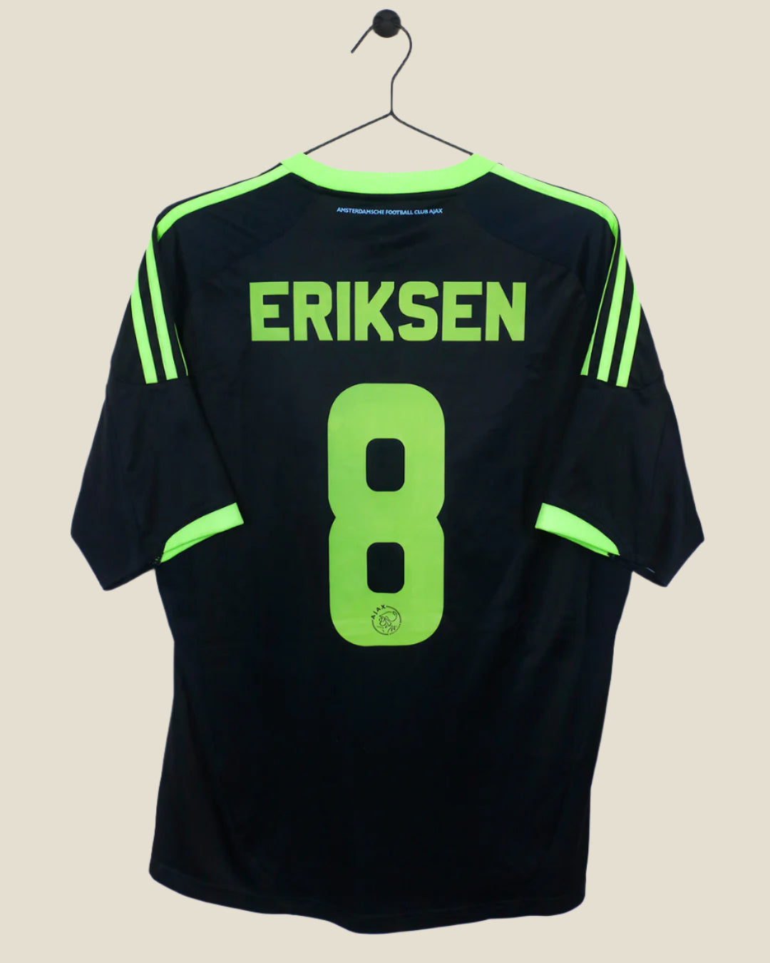 AJAX 2012/13 ERIKSEN #8 AWAY SHIRT (M) ADIDAS