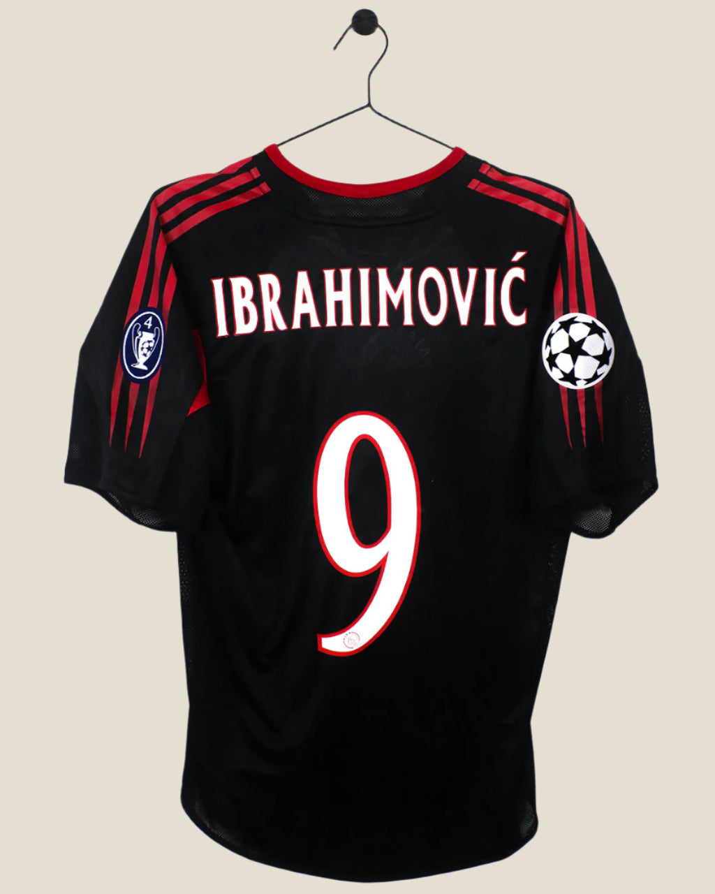 AJAX 2004/05 IBRAHIMOVIC #9 UCL THIRD SHIRT (S) ADIDAS