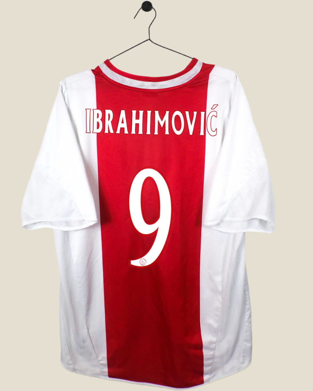 AJAX 2004/05 IBRAHIMOVIC #9 HOME SHIRT (XL) ADIDAS