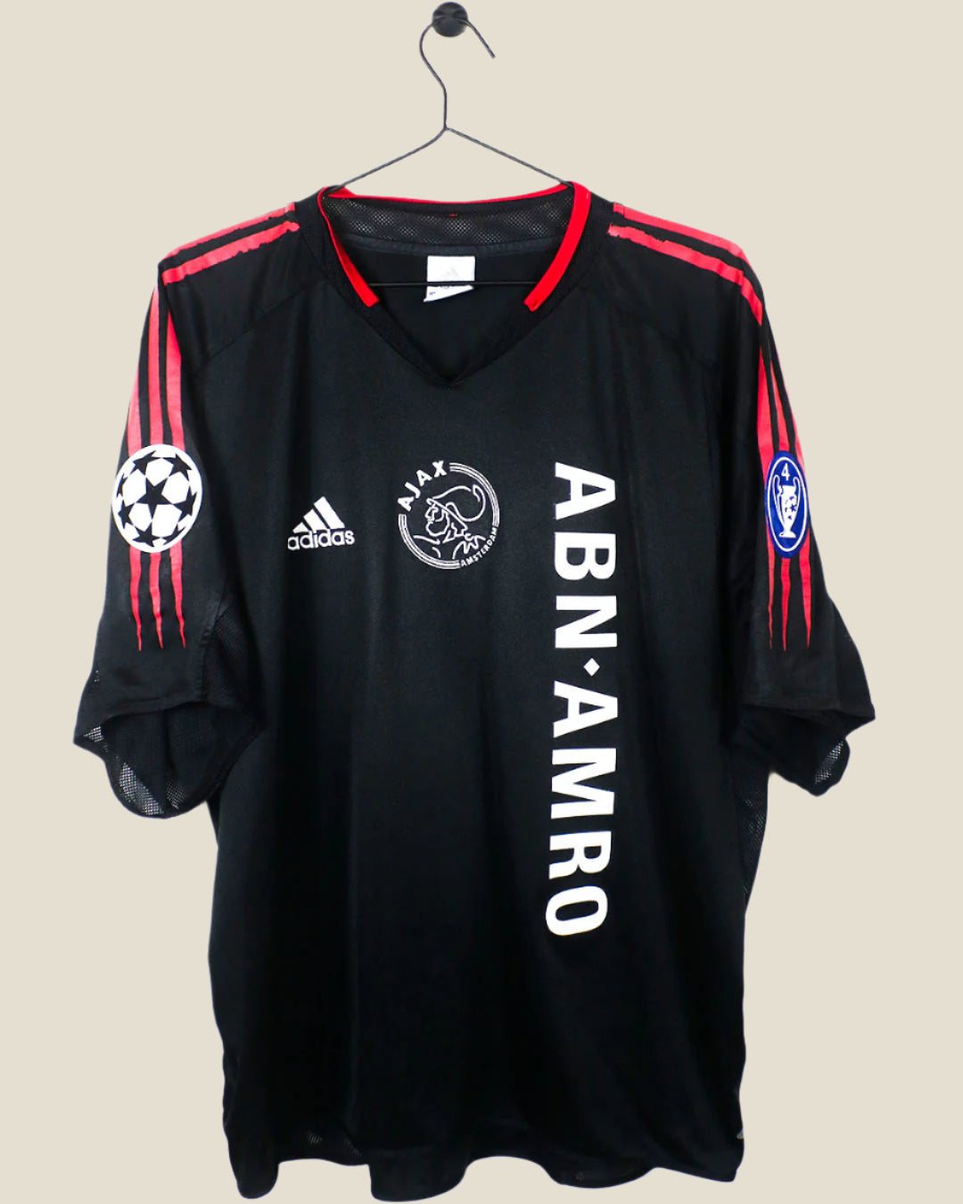 AJAX 2004/05 IBRAHIMOVIC #9 UCL THIRD SHIRT (XL) ADIDAS