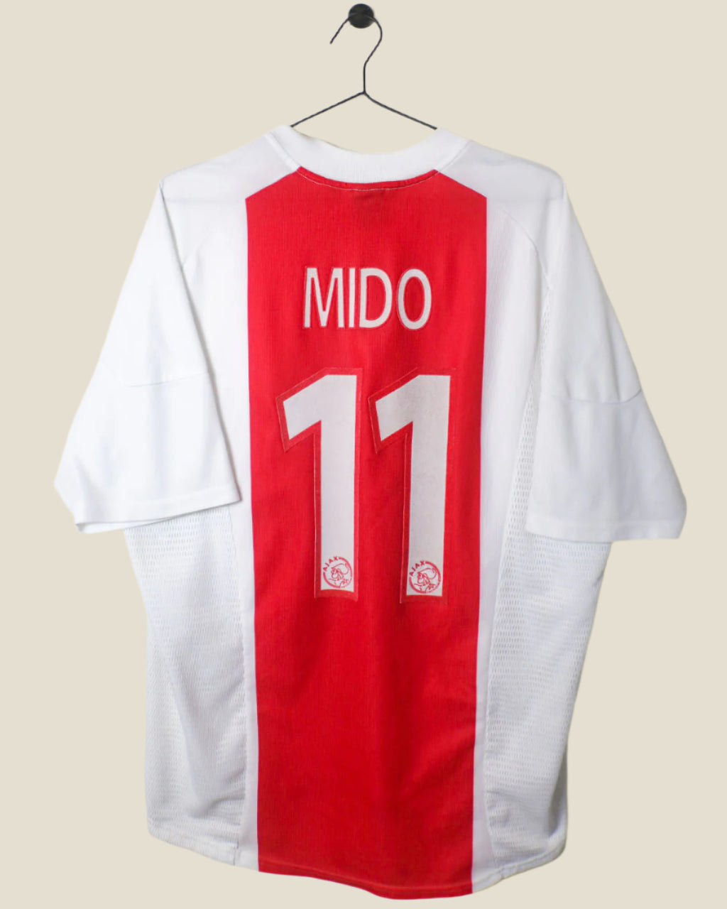 AJAX 2002/03 MIDO #11 HOME SHIRT (XL) ADIDAS