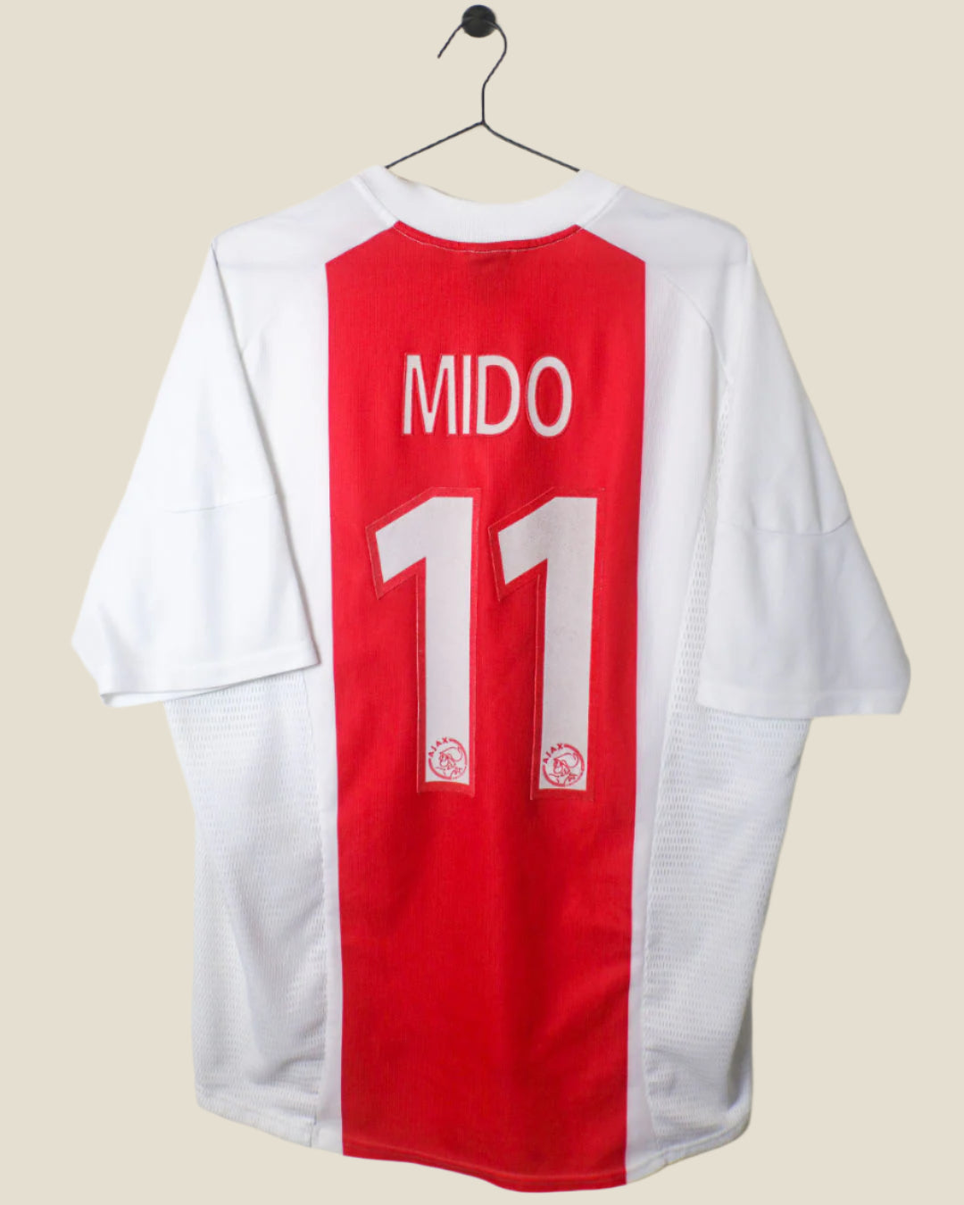 AJAX 2002/03 MIDO #11 HOME SHIRT (XL) ADIDAS