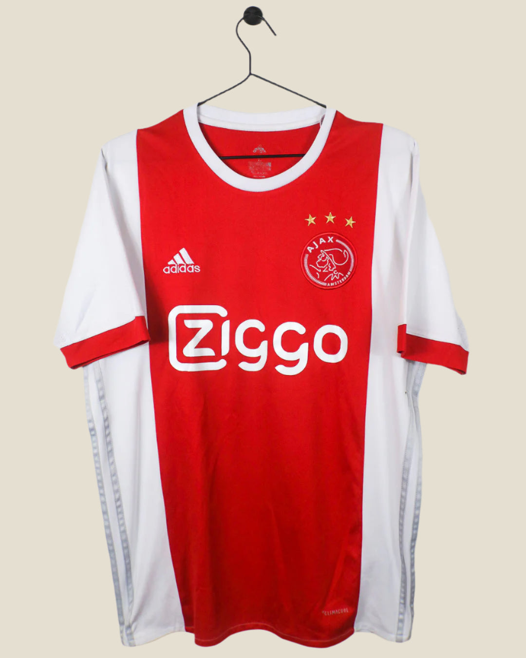 AJAX 2017/18 NOURI #34 HOME SHIRT (L) ADIDAS
