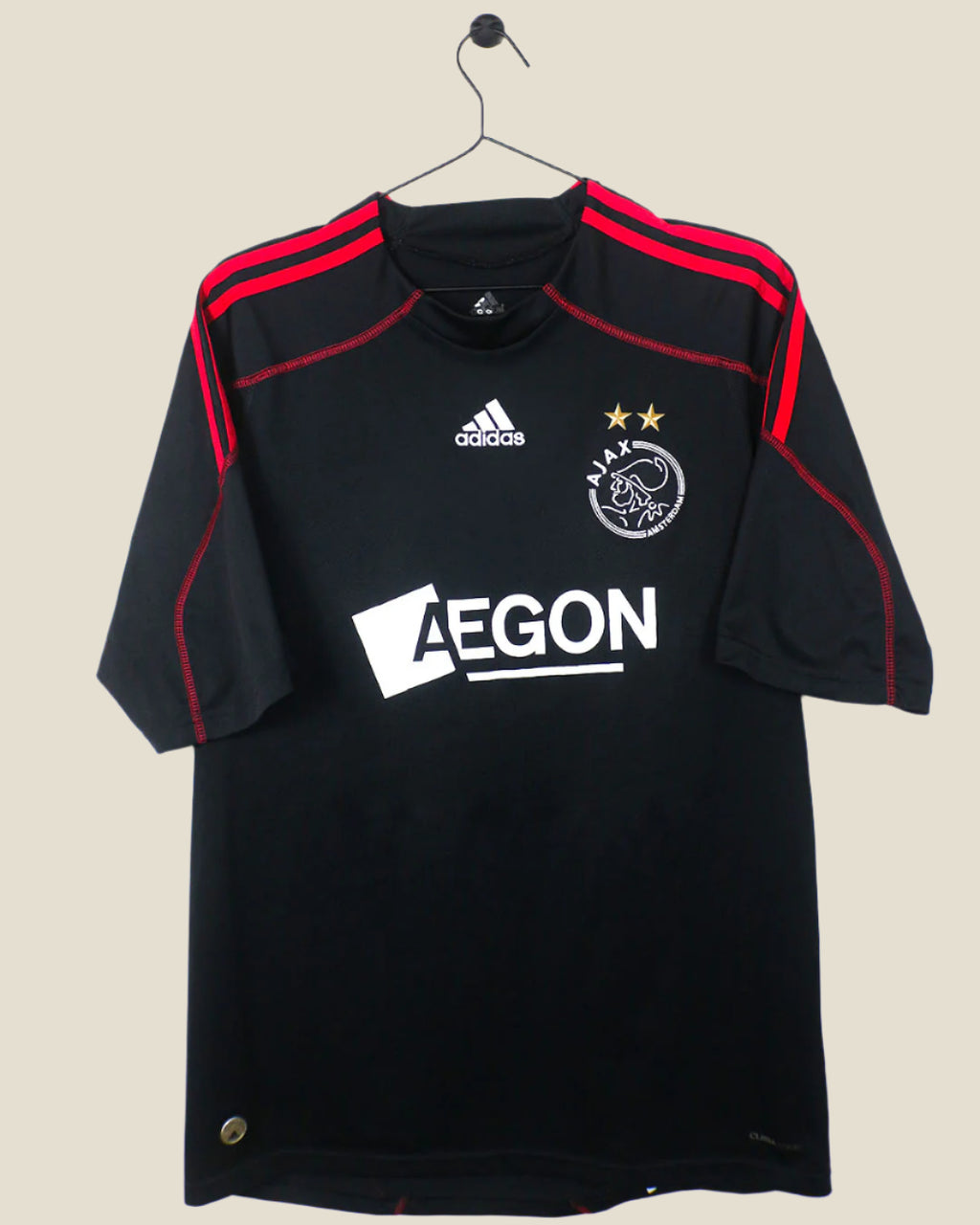 AJAX 2009/10 AWAY SHIRT (M) ADIDAS