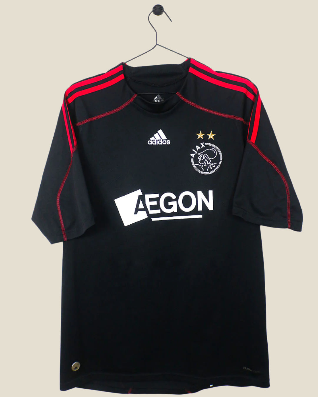 AJAX 2009/10 AWAY SHIRT (M) ADIDAS
