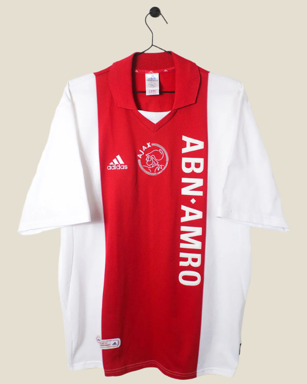 AJAX 2001/02 ZLATAN #9 HOME SHIRT (L) ADIDAS