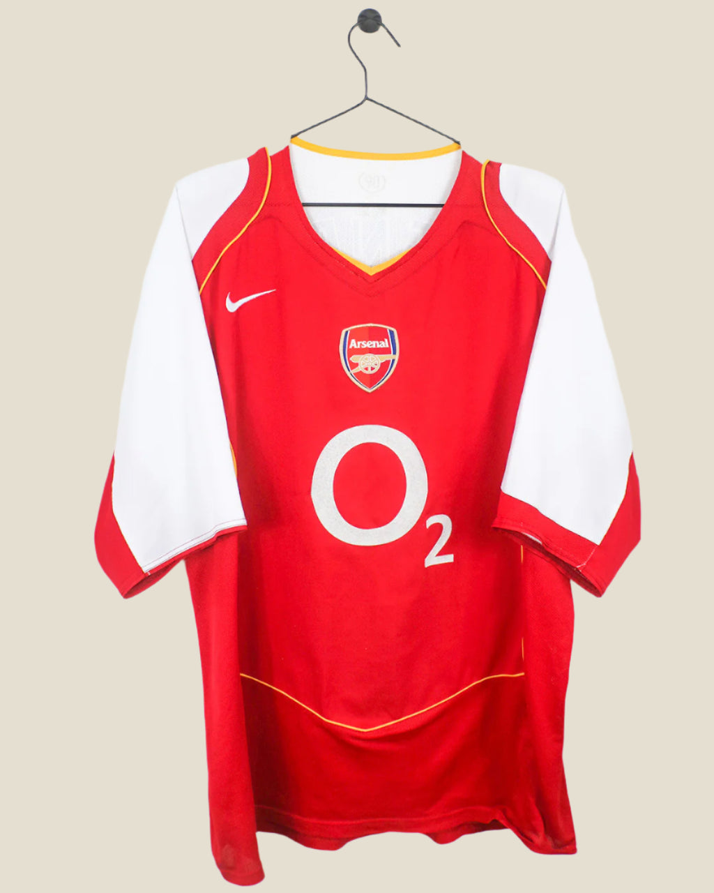 ARSENAL 2004/05 HENRY #14 HOME SHIRT (XL) NIKE