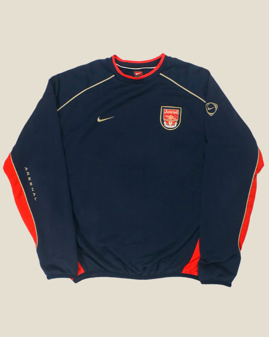 ARSENAL 2001/02 TRAINING SWEATER (M) NIKE