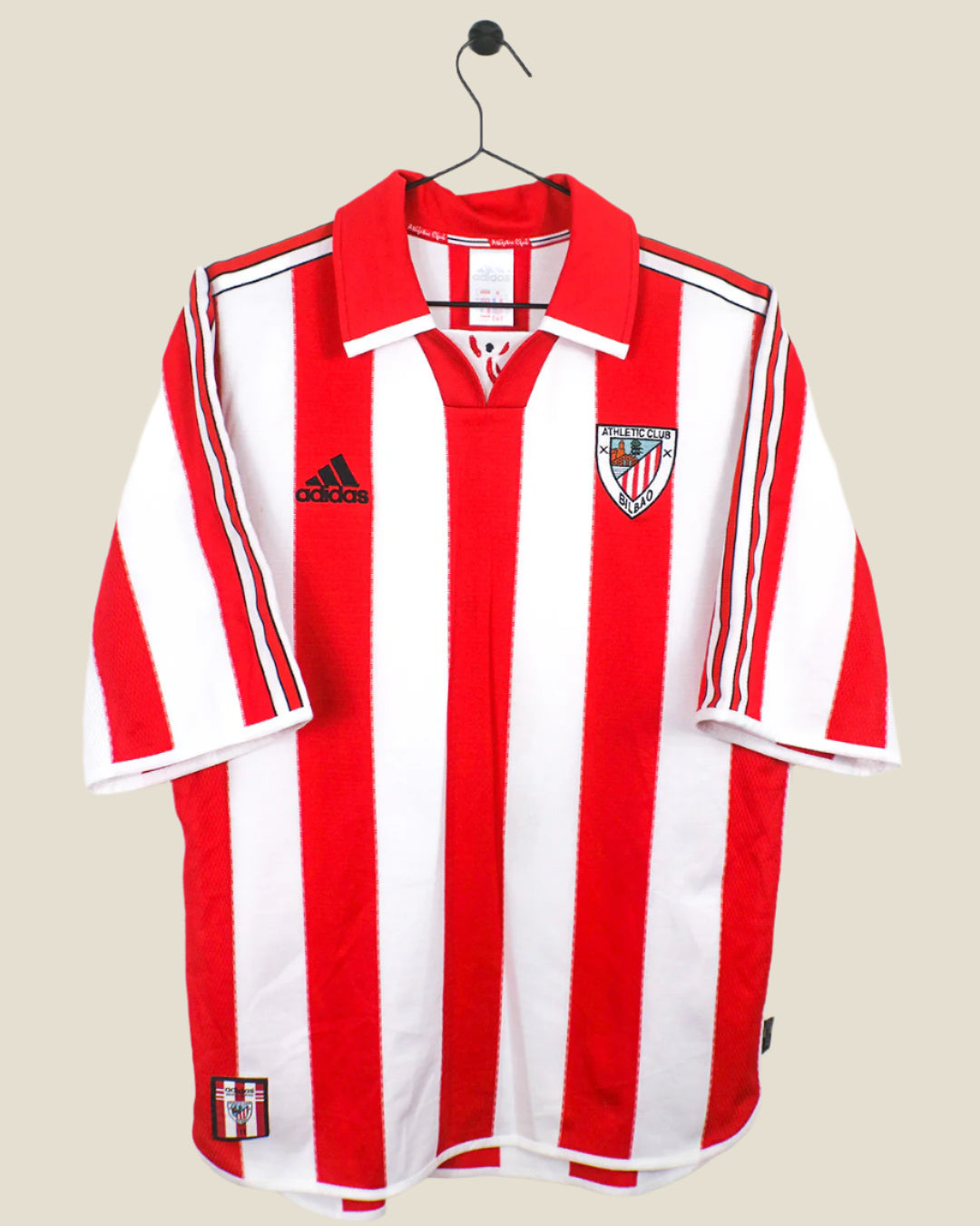 ATHLETIC BILBAO 2000/01 HOME SHIRT (M) ADIDAS