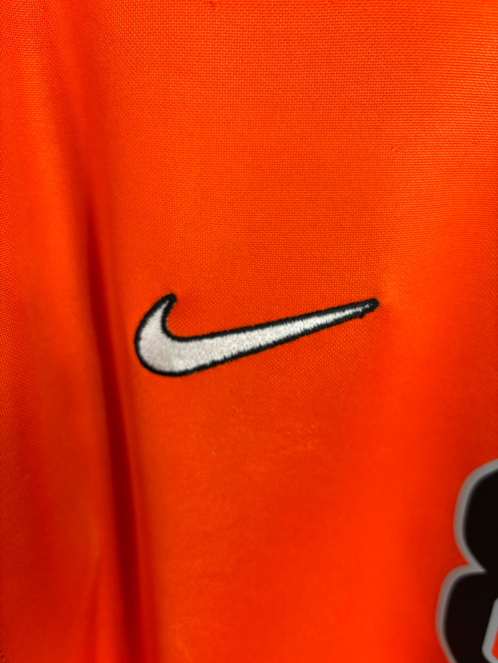 NETHERLANDS 1998 BERGKAMP #8 HOME SHIRT (XL) NIKE