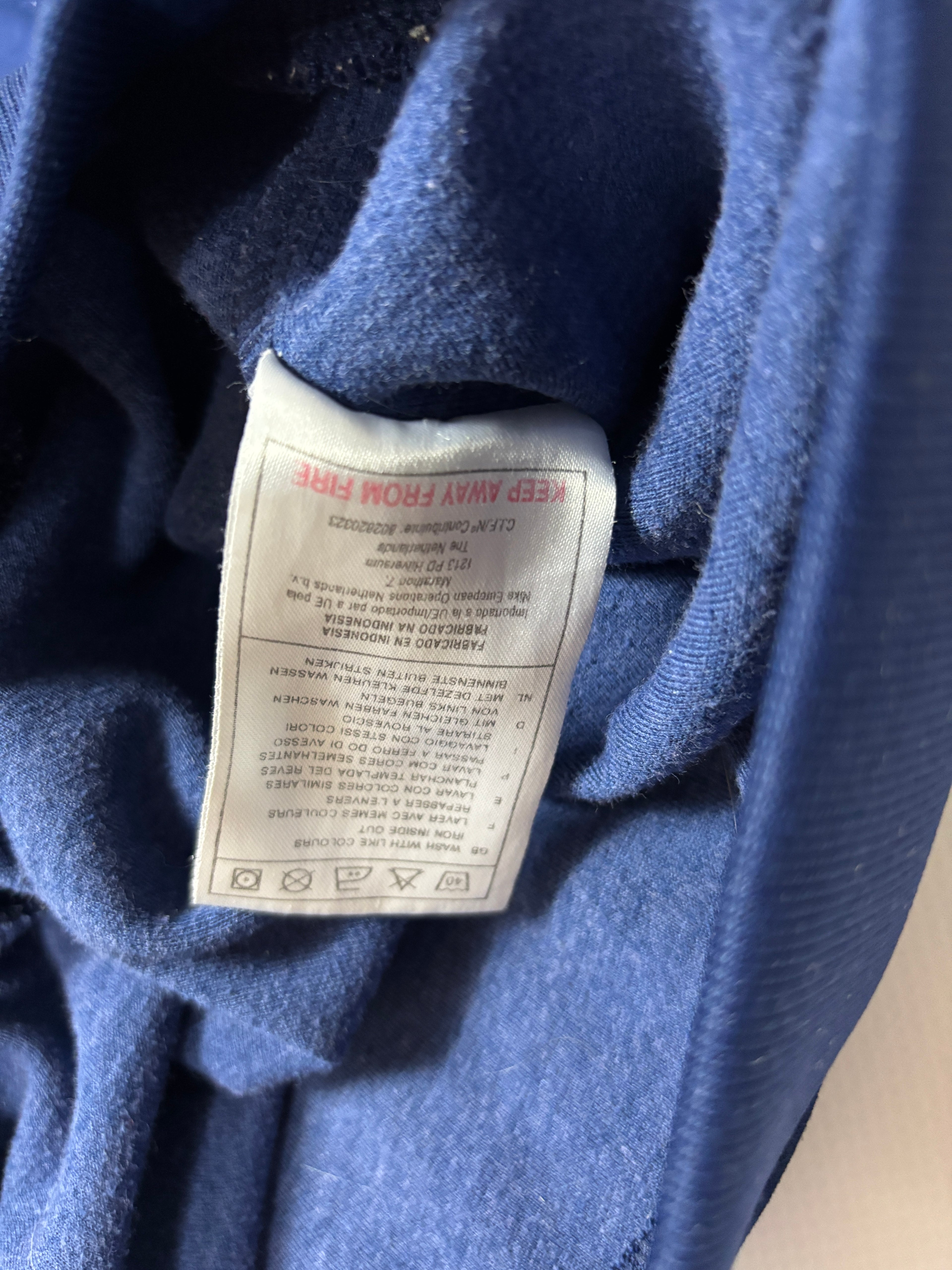 INTER MILAN 1998/99 TRAINING SWEATER (L) NIKE