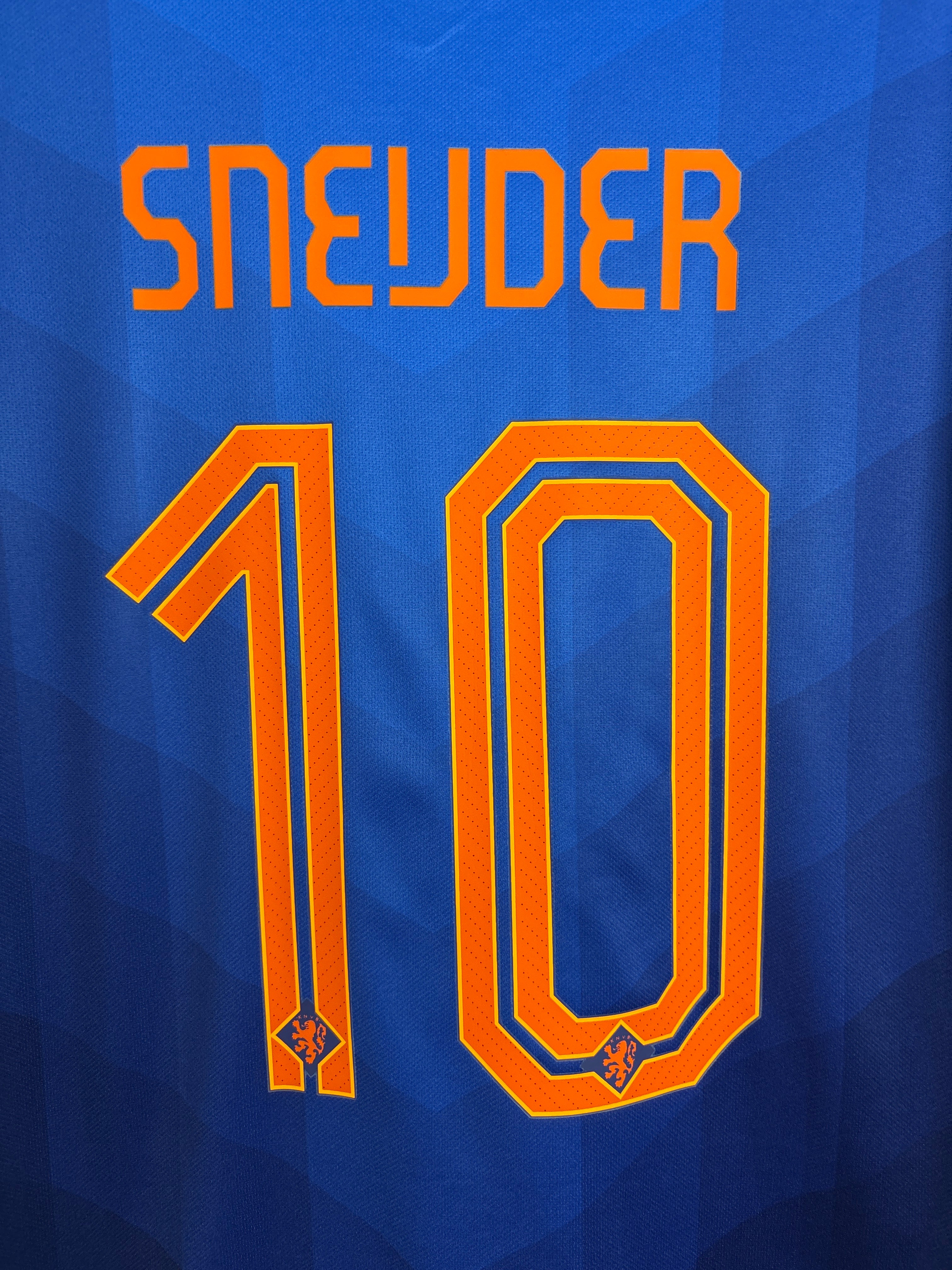 NETHERLANDS 2014 SNEIJDER #10 AWAY SHIRT (XL) NIKE