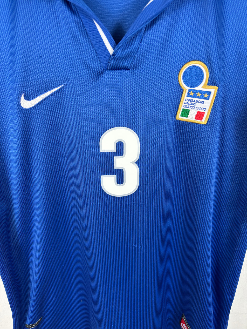ITALY 1998 MALDINI HOME SHIRT (M) NIKE