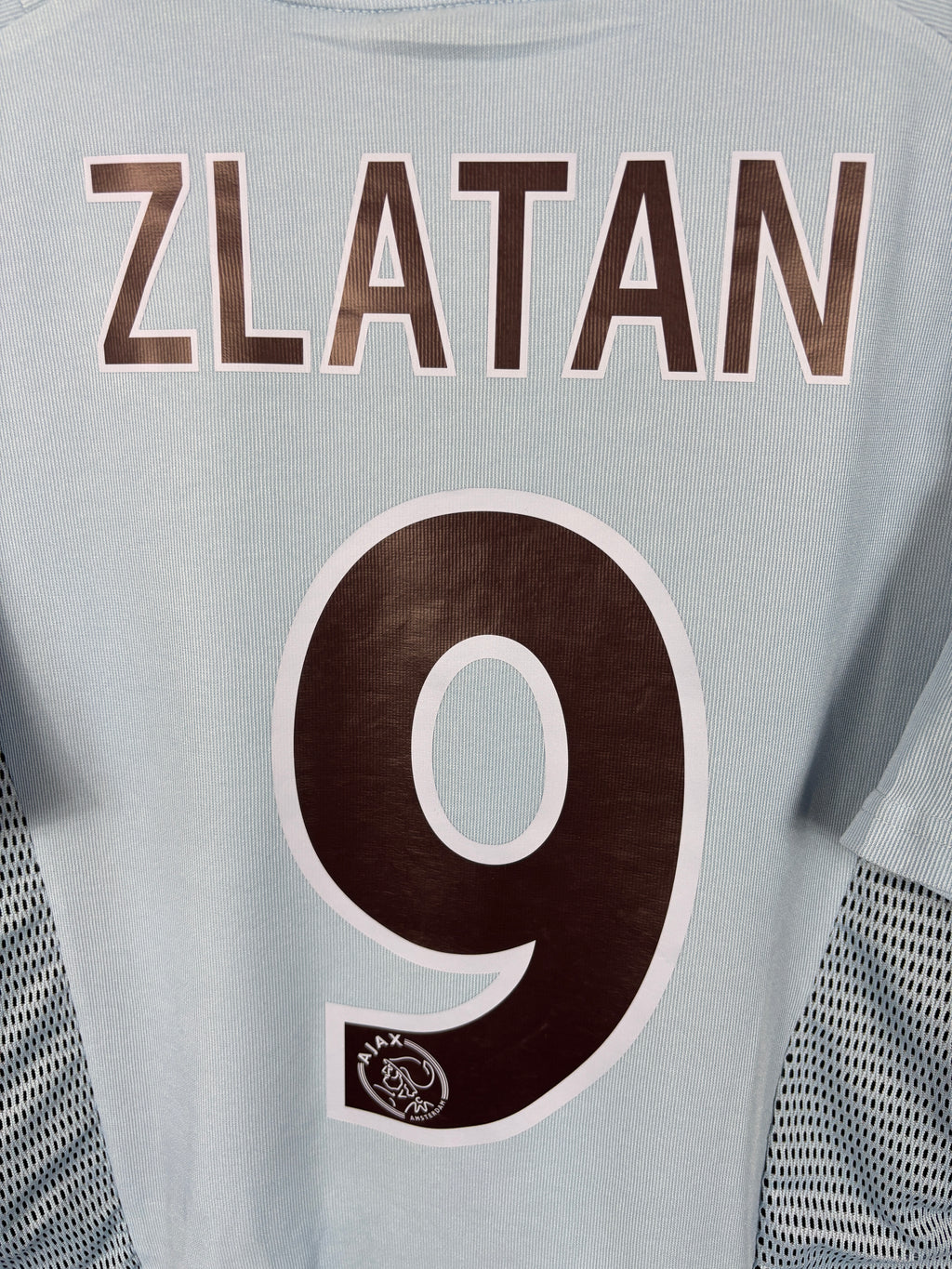 AJAX 2002/03 ZLATAN #9 AWAY SHIRT (XL) ADIDAS