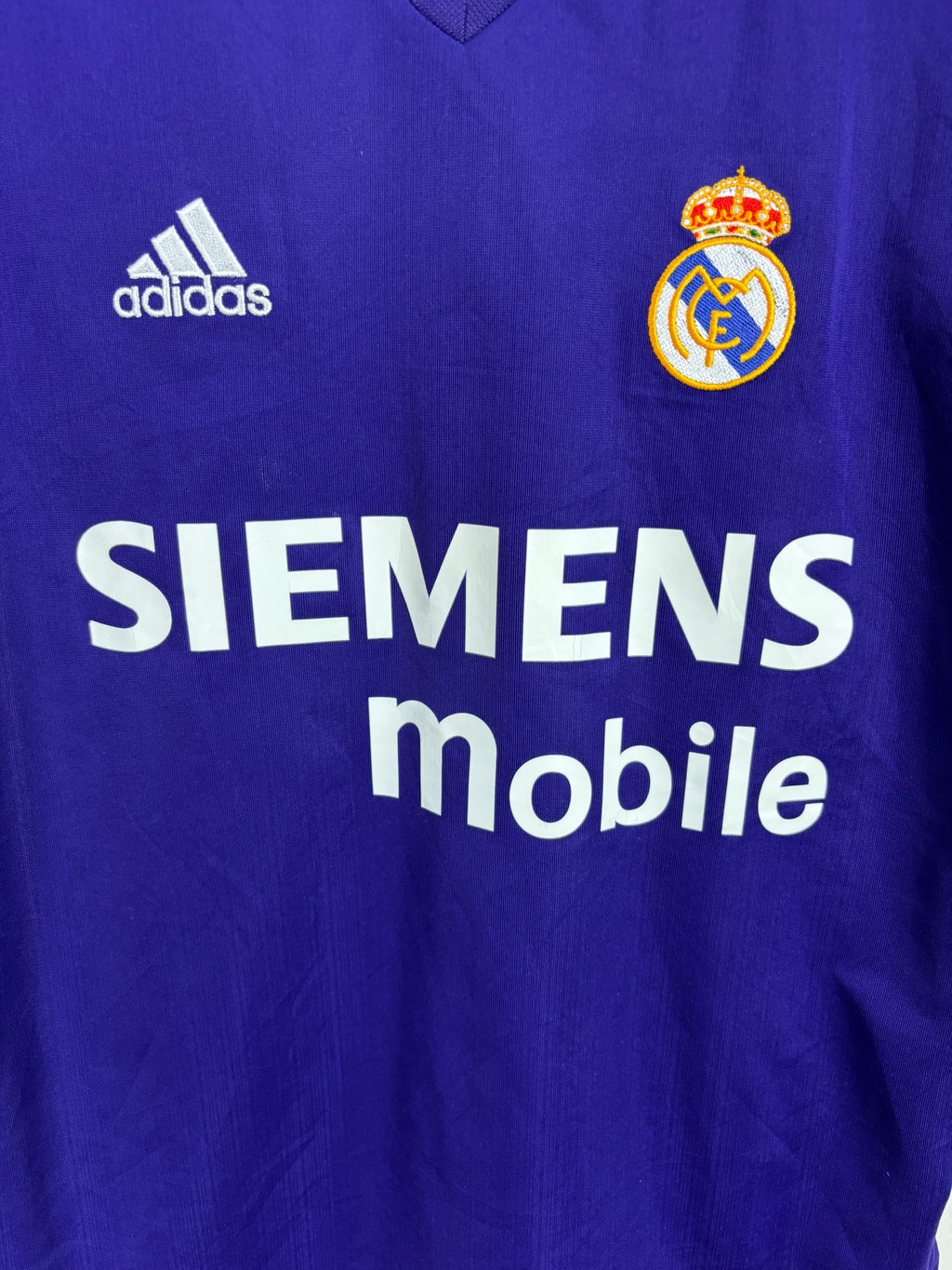 REAL MADRID 2002/03 ZIDANE #5 CENTENARY THIRD SHIRT (M) ADIDAS