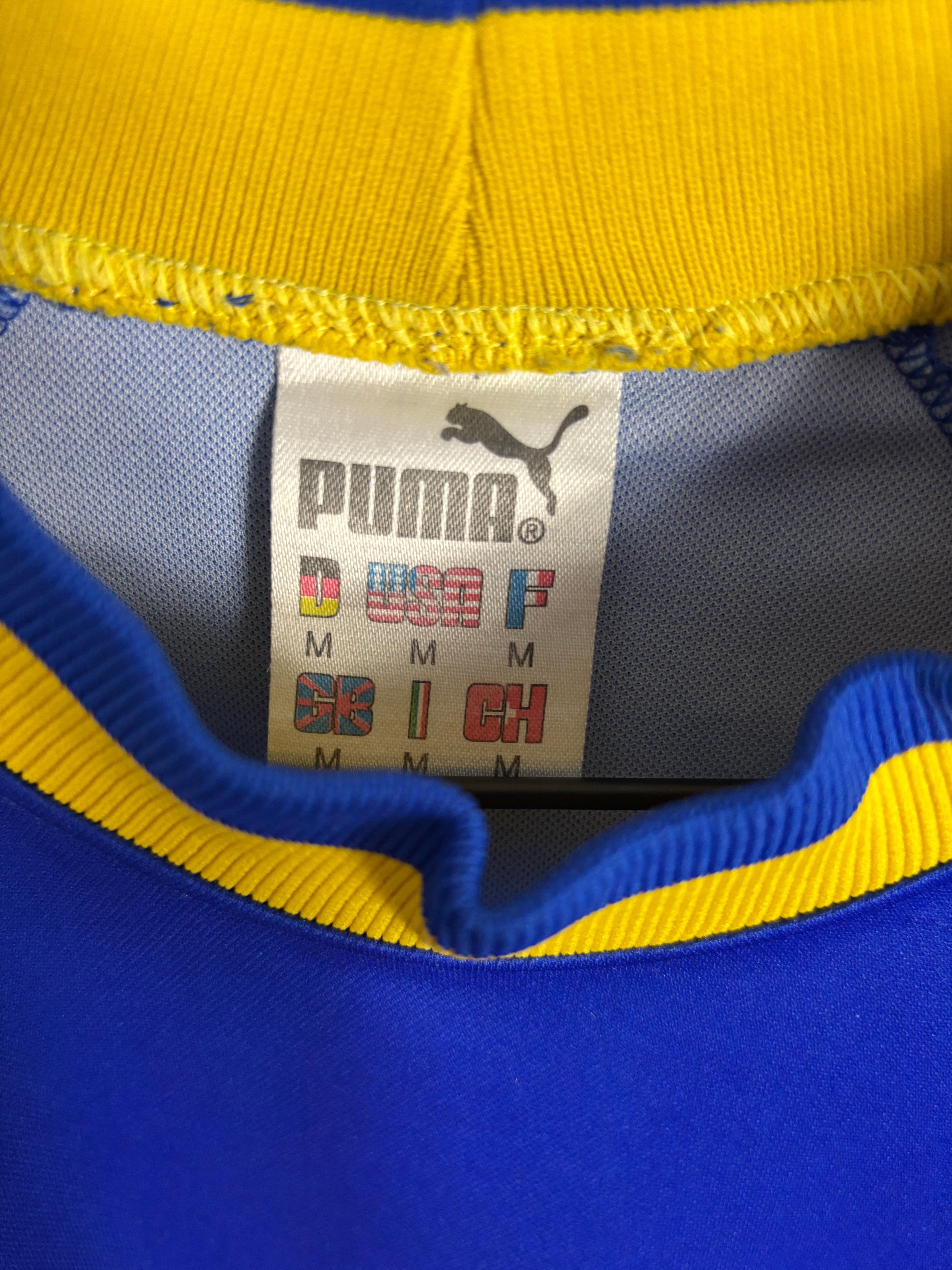 PARMA 1995/96 PLAYER ISSUE TRAINING SHIRT (M) PUMA