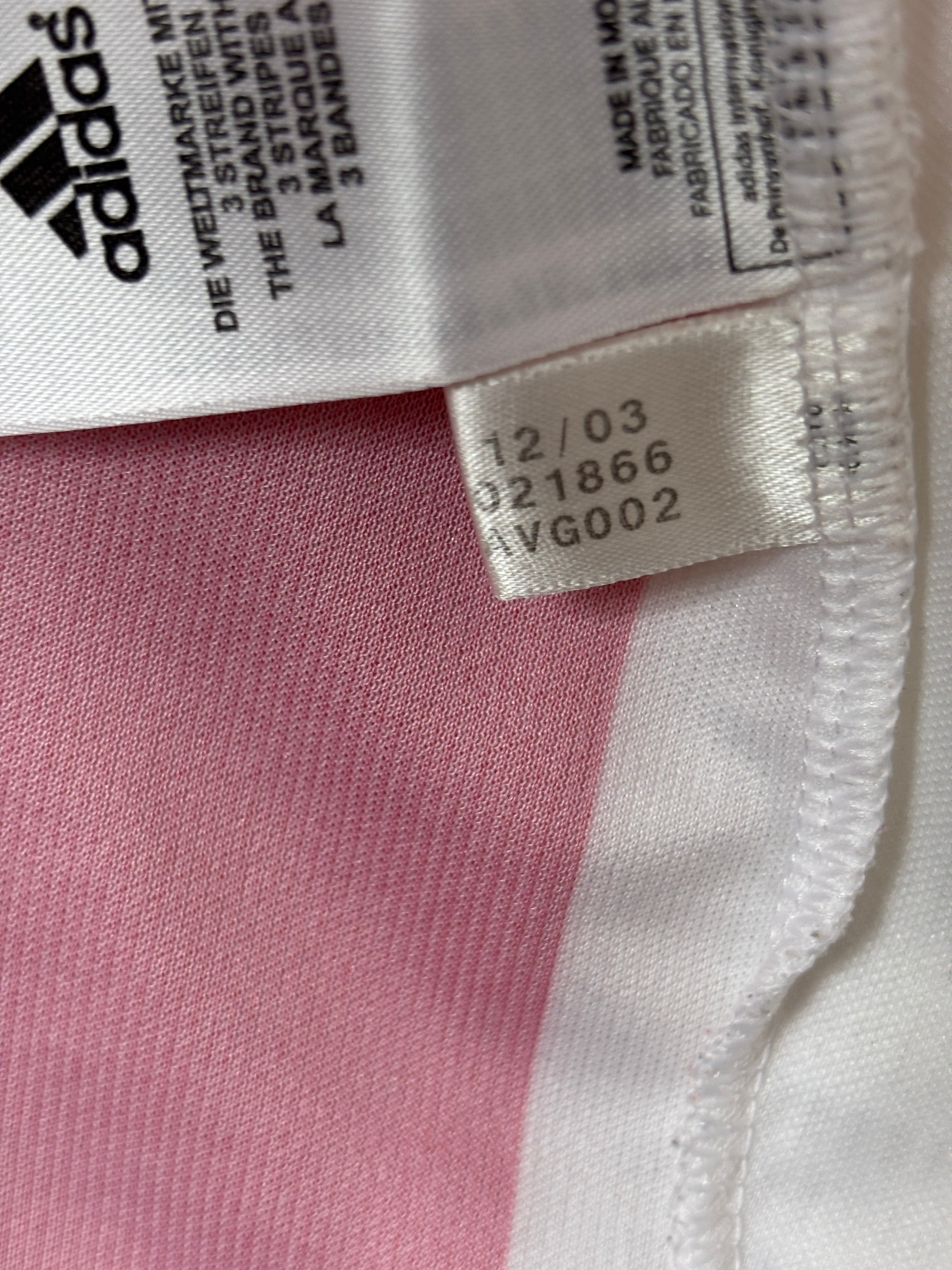 AJAX 2002/04 IBRAHIMOVIC #9 UCL HOME SHIRT (M) ADIDAS